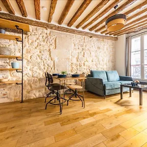 Appartement Peaceful - 1br-4p - Arts Et Metiers, Parijs