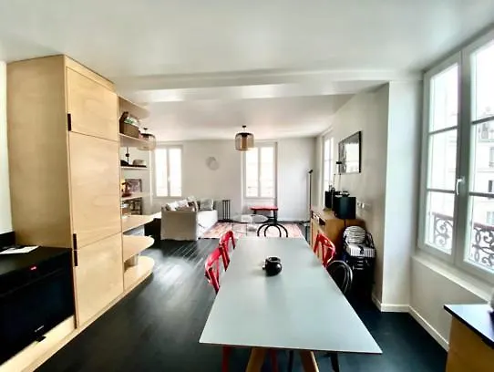 La Halte Familiale Duplex Proche Tour Eiffel Apartment Paris